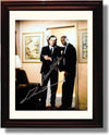 16x20 Framed Samuel L Jackson and John Travolta Autograph Promo Print - Pulp Fiction Gallery Print - Movies FSP - Gallery Framed   