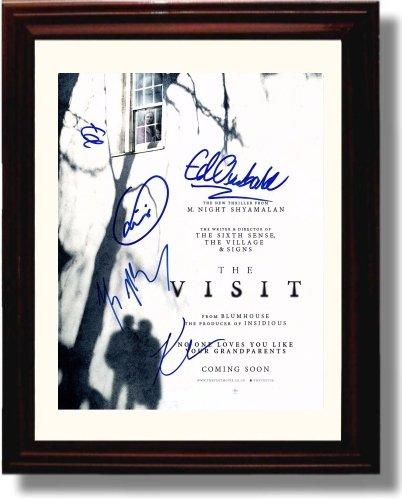 Unframed Cast of the Visit Autograph Promo Print - The Visit Unframed Print - Movies FSP - Unframed   