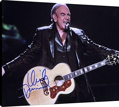 Photoboard Wall Art:  Neil Diamond Autograph Print Photoboard - Music FSP - Photoboard   