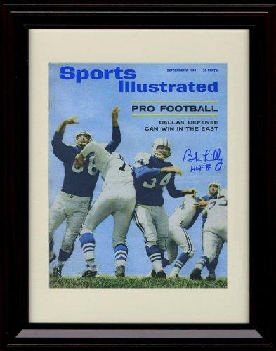 Unframed Bob Lilly - Dallas Cowboys SI Autograph Promo Print Unframed Print - Pro Football FSP - Unframed   