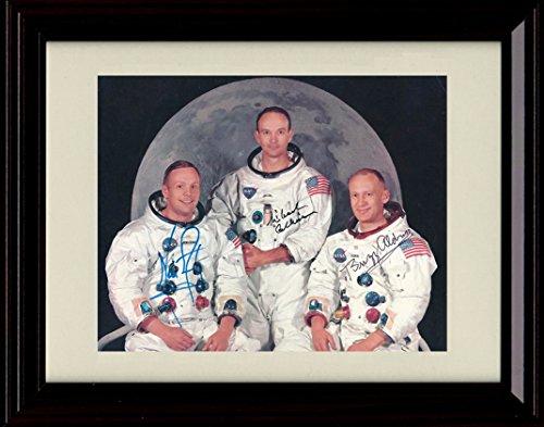 Unframed Appollo 11 Crew Autograph Promo Print Unframed Print - History FSP - Unframed   