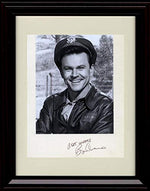 Unframed Bob Crane Headshot Autograph Promo Print - Hogans Heroes Unframed Print - Television FSP - Unframed   