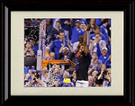 16x20 Framed Amile Jefferson Autograph Promo Print - Duke Blue Devils 2015 Champs! Gallery Print - College Basketball FSP - Gallery Framed   