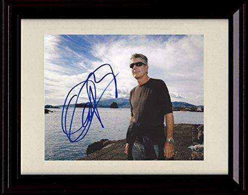 Unframed Anthony Bourdain Autograph Promo Print - Chef and Television Star - Blue Sky Unframed Print - Television FSP - Unframed   