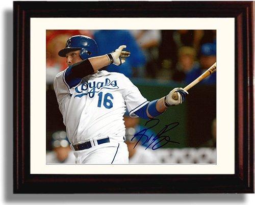 Framed 8x10 Billy Butler Autograph Replica Print Framed Print - Baseball FSP - Framed   