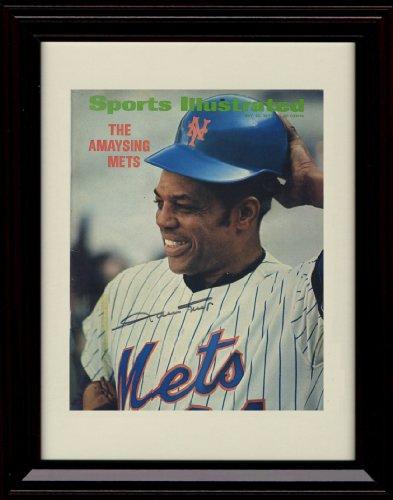 Unframed Willie Mays SI Autograph Replica Print - 5/22/1972 - Mets Unframed Print - Baseball FSP - Unframed   