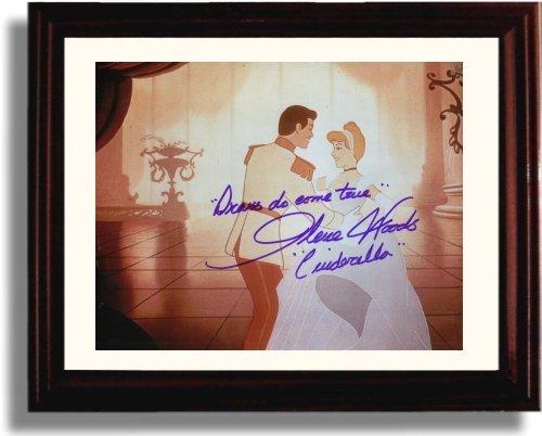 Unframed Ilene Woods Autograph Promo Print - Cinderella Unframed Print - Movies FSP - Unframed   