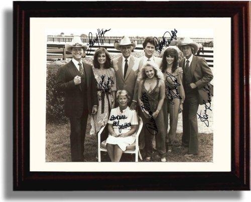 Unframed Dallas Autograph Promo Print - Dallas Cast Unframed Print - Television FSP - Unframed   