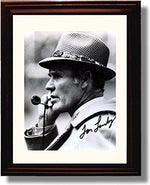 Unframed Tom Landry - Dallas Cowboys Autograph Promo Print Unframed Print - Pro Football FSP - Unframed   