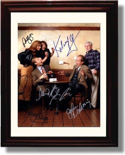 8x10 Framed Frasier Autograph Promo Print - Frasier Cast Framed Print - Television FSP - Framed   