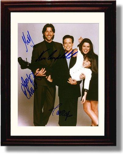 8x10 Framed Party Of Five Autograph Promo Print - Cast Signed Framed Print - Television FSP - Framed   