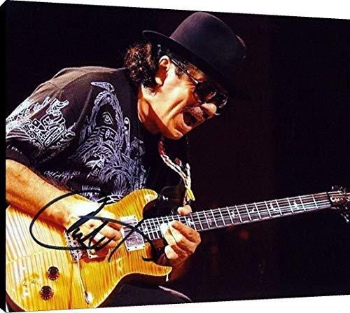 Acrylic Wall Art:  Carlos Santana Autograph Print Acrylic - Music FSP - Acrylic   