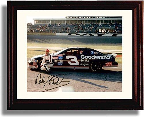 Unframed Dale Earnhardt Daytona Infield Autograph Promo Print Unframed Print - NASCAR FSP - Unframed   