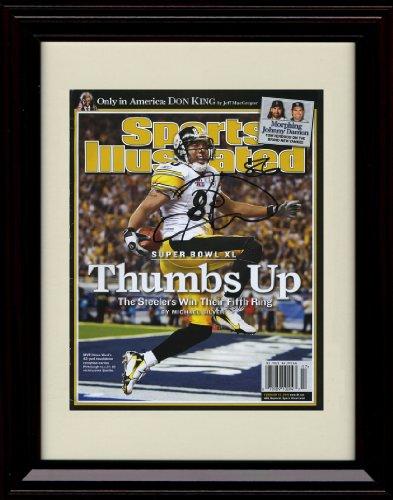 Unframed Hines Ward - Pittsburgh Steelers SI Autograph Promo Print - Thumbs Up! Unframed Print - Pro Football FSP - Unframed   