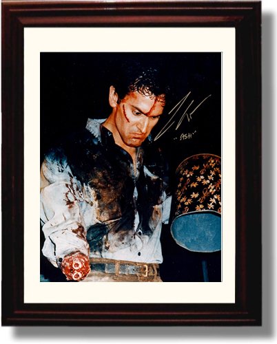 Unframed Bruce Campbell Evil Dead Autograph Promo Print Unframed Print - Movies FSP - Unframed   