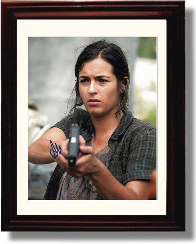 Unframed Alanna Masterson Autograph Promo Print - Tara Chambler The Walking Dead Unframed Print - Television FSP - Unframed   