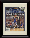 Framed 8x10 Mario Chalmers SI Autograph Promo Print - Kansas Jayhawks Champs! Framed Print - College Basketball FSP - Framed   