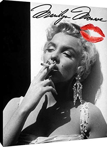 Metal Wall Art:  Marilyn Monroe Autograph Print Metal - Movies FSP - Metal   