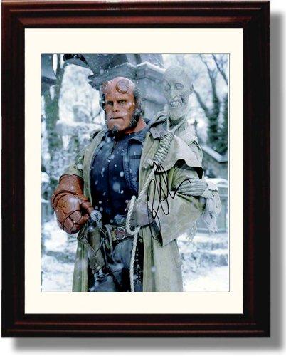 Unframed Ron Perlman Autograph Promo Print - Hellboy Unframed Print - Movies FSP - Unframed   