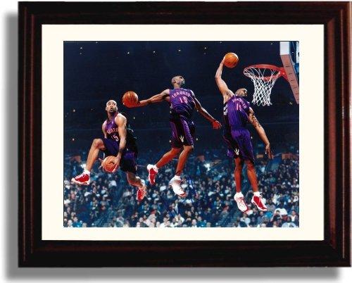 Unframed Vince Carter Autograph Promo Print - Toronto Raptors Unframed Print - Pro Basketball FSP - Unframed   