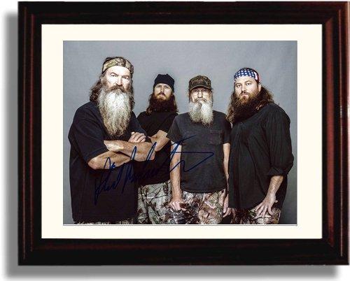 8x10 Framed Phil Robertson Autograph Promo Print - Duck Dynasty Framed Print - Television FSP - Framed   