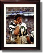 8x10 Framed Joe Namath 8x10 Framed Autograph Promo Print - Broadway Joe Answers the Phone Framed Print - Pro Football FSP - Framed   