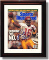 Framed 8x10 USC Trojans Rodney Peete "Gunning for No 1" Autograph Print Framed Print - College Football FSP - Framed   