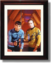 Unframed Leonard Nimoy and William Shatner Autograph Promo Print - Star Trek Unframed Print - Television FSP - Unframed   