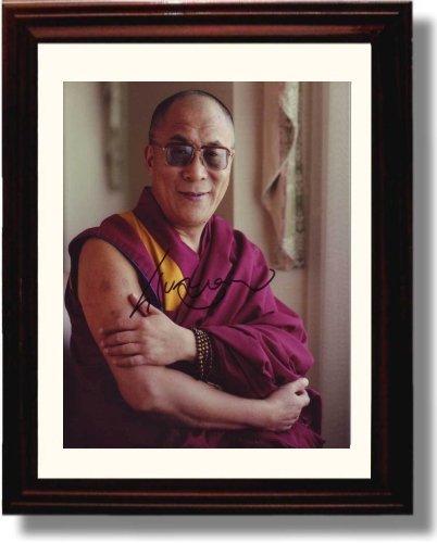 Unframed Dalai Lama Autograph Promo Print Unframed Print - History FSP - Unframed   