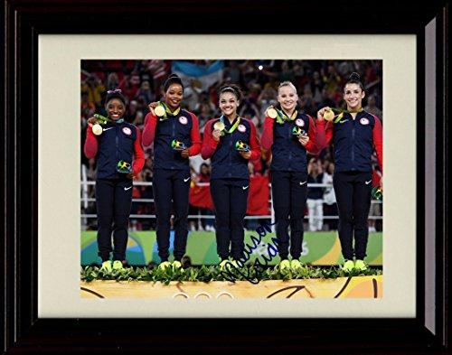 Unframed Women's Gymnastics Autograph Promo Print - 2016 Olympics - Madison Kocian Unframed Print - Olympics FSP - Unframed   