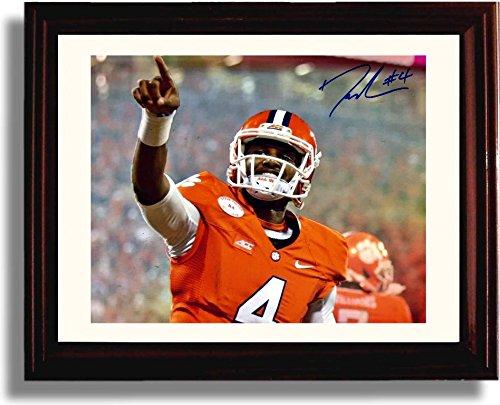 Unframed Clemson Tigers - Deshaun Watson "All In" Autograph Promo Print Unframed Print - College Football FSP - Unframed   