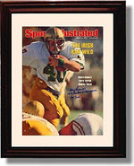 Framed 8x10 Notre Dame "The Irish Ran Wild" Terry Eurick 1976 SI Autograph Promo Print Framed Print - College Football FSP - Framed   