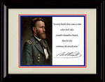 Unframed Ulysses S. Grant Autograph Promo Print - Inspirational Quote Unframed Print - History FSP - Unframed   