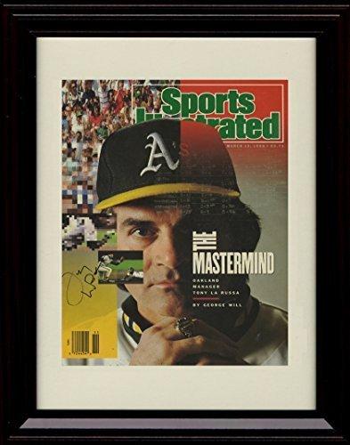 Unframed Tony Larussa SI Autograph Replica Print Unframed Print - Baseball FSP - Unframed   