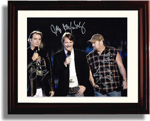 Unframed Larry the Cable Guy and Jeff Foxworthy Autograph Promo Print - Blue Collar Comedy Unframed Print - Television FSP - Unframed   