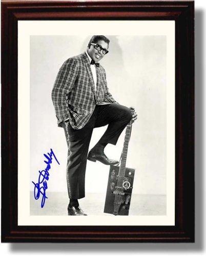 Unframed Bo Diddley Autograph Promo Print Unframed Print - Music FSP - Unframed   