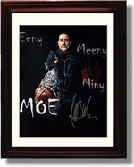 Unframed Walking Dead "Negan: Eenie, Meeny, Miney, Moe" Jeffrey Dean Morgan Autograph Promo Print Unframed Print - Television FSP - Unframed   