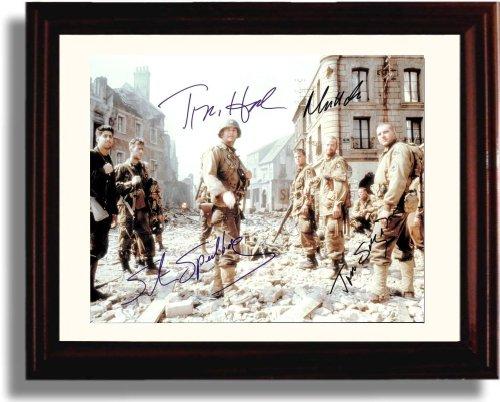 Unframed Cast of Saving Private Ryan Autograph Promo Print - Saving Private Ryan Unframed Print - Movies FSP - Unframed   