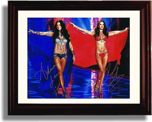 Unframed Adriana Lima and Alessandra Ambrosio Autograph Promo Print - Runway Models Unframed Print - Other FSP - Unframed   