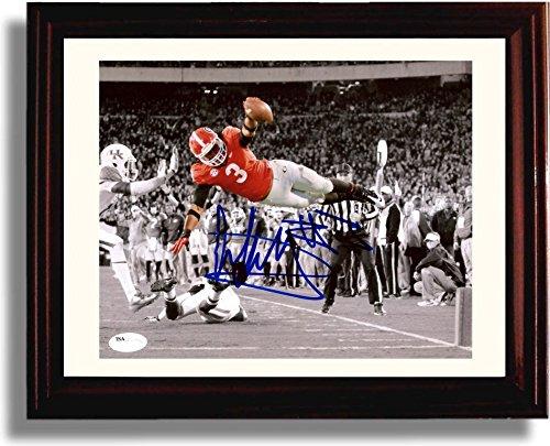 Framed 8x10 Georgia Football - Todd Gurley "TD Dive" Autograph Promo Print Framed Print - College Football FSP - Framed   