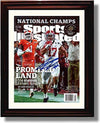 Framed 8x10 Kenyan Drake - Alabama Crimson Tide "Promised Land" SI National Champs Framed Print - College Football FSP - Framed   