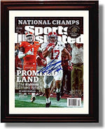 Framed 8x10 Kenyan Drake - Alabama Crimson Tide "Promised Land" SI National Champs Framed Print - College Football FSP - Framed   