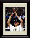 16x20 Framed Aaron Rodgers - Green Bay Packers Autograph Promo Print - SB Trophy Gallery Print - Pro Football FSP - Gallery Framed   