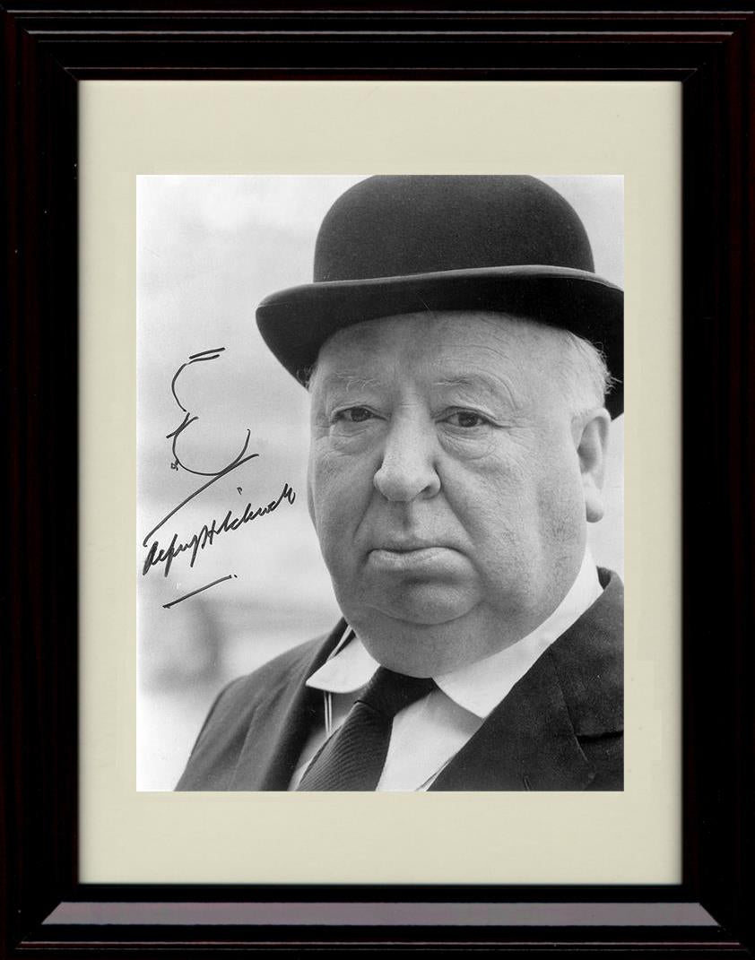 Unframed Alfred Hitchcock Autograph Promo Print - Hat Unframed Print - Movies FSP - Unframed   