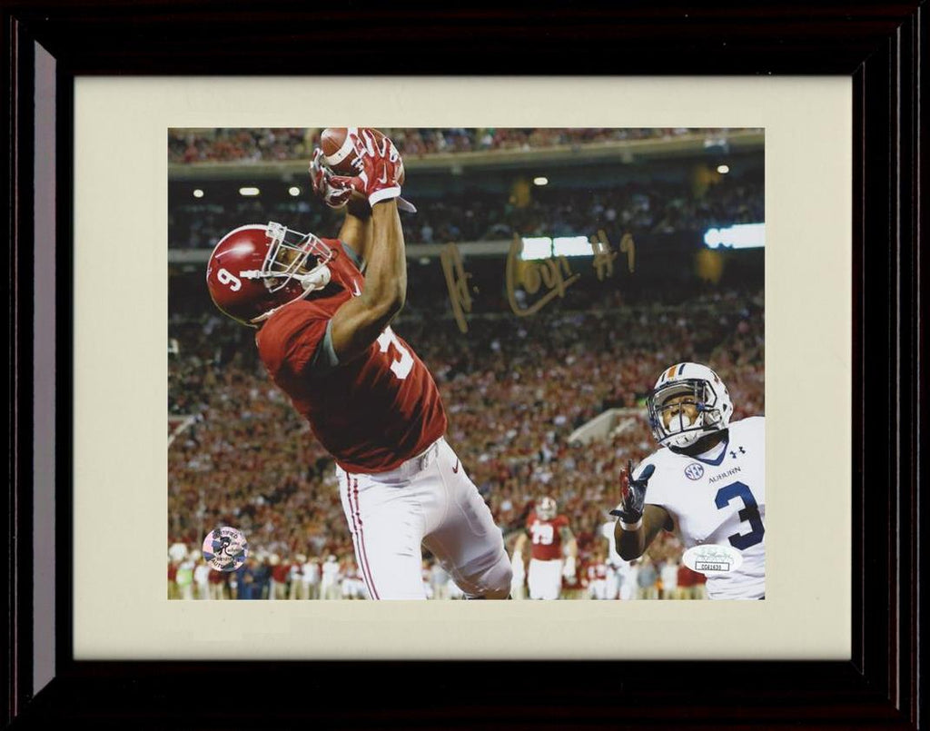 Unframed Amari Cooper Autograph Promo Print - Alabama Crimson Tide- Making The Catch Against Auburn Unframed Print - College Football FSP - Unframed   