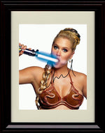 16x20 Framed Amy Schumer Autograph Promo Print - Portrait Gallery Print - Television FSP - Gallery Framed   