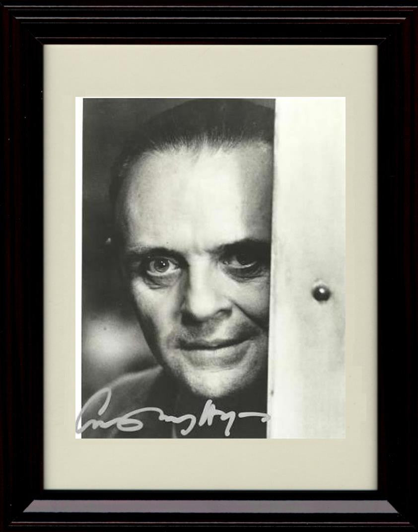 Unframed Anthony Hopkins Autograph Promo Print - Black and White Close Up Unframed Print - Movies FSP - Unframed   