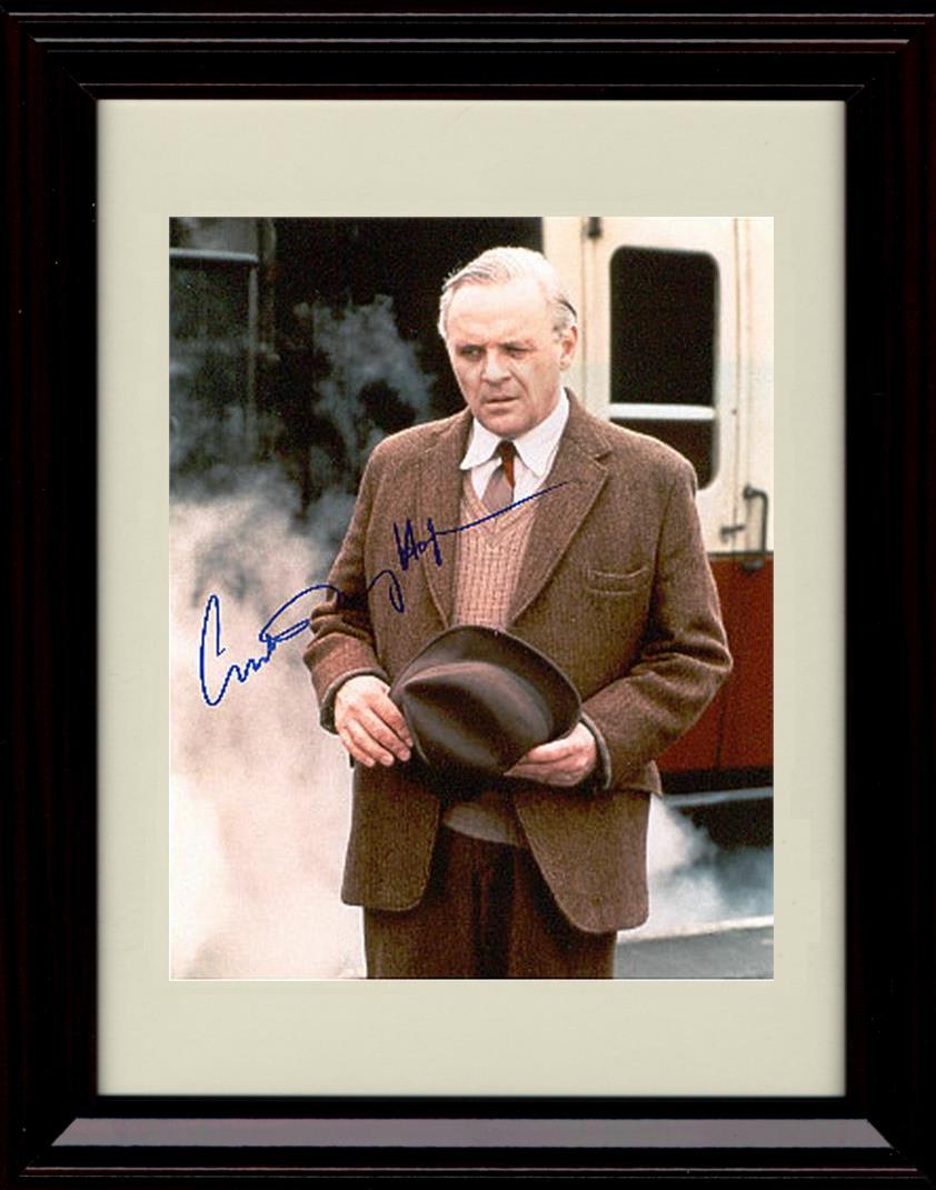 Unframed Anthony Hopkins Autograph Promo Print - Hat In Hand Unframed Print - Movies FSP - Unframed   