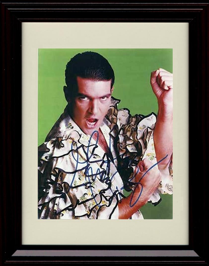 Unframed Antionio Banderas Autograph Promo Print - The Mambo Kings Unframed Print - Movies FSP - Unframed   