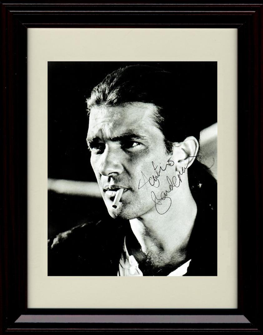 Unframed Antonio Banderas Autograph Promo Print - Desperado Unframed Print - Movies FSP - Unframed   